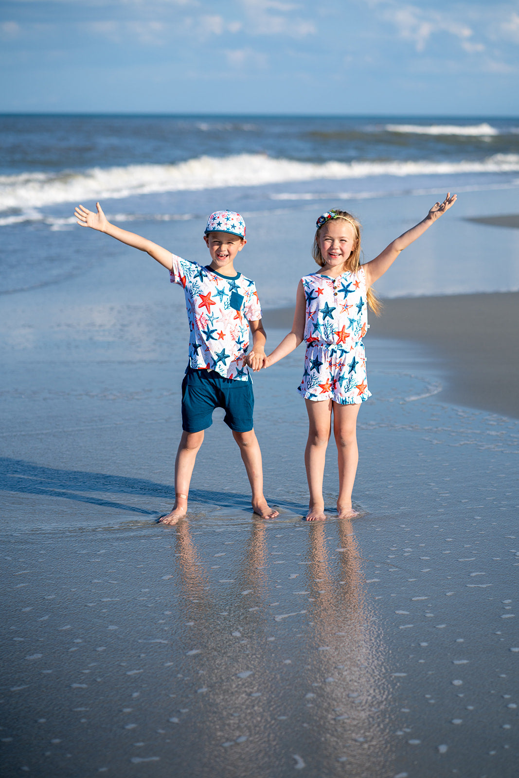 Star-Spangled Starfish Shorts