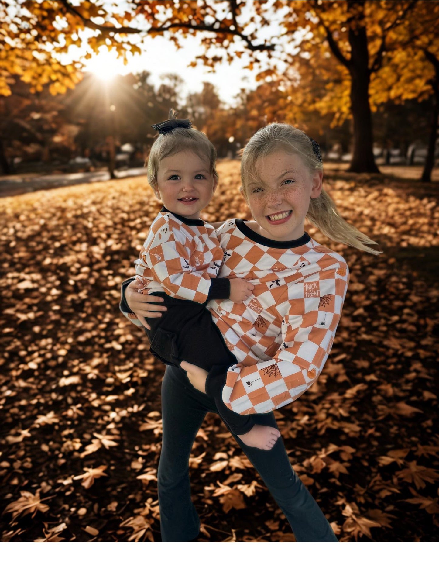 Check-or-Treat High-Low Sweatshirt
