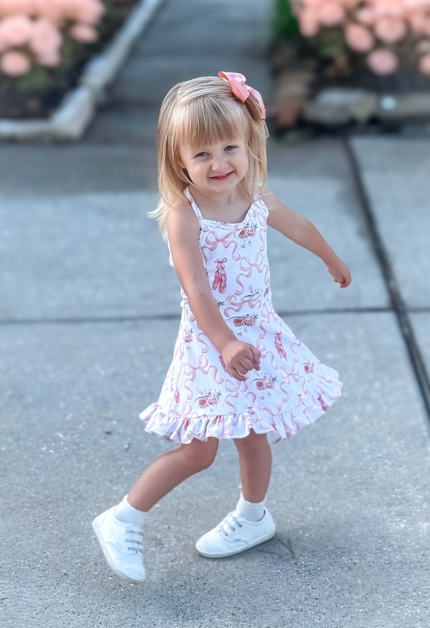 La Petite Fleur Athleisure Dress