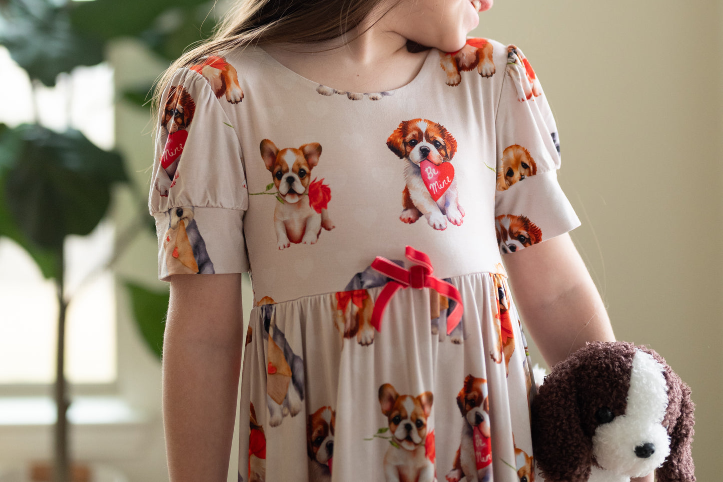 Puppy Love Lace Trimmed Twirl