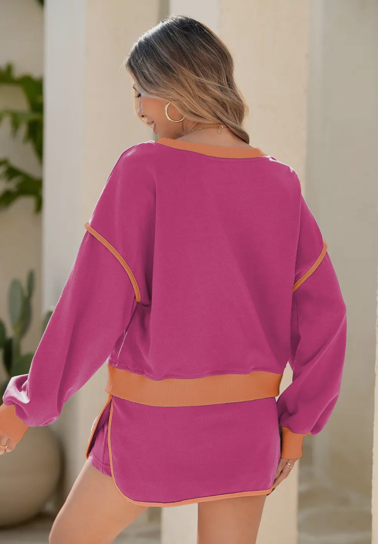 Sporty PullOver & Skort Set