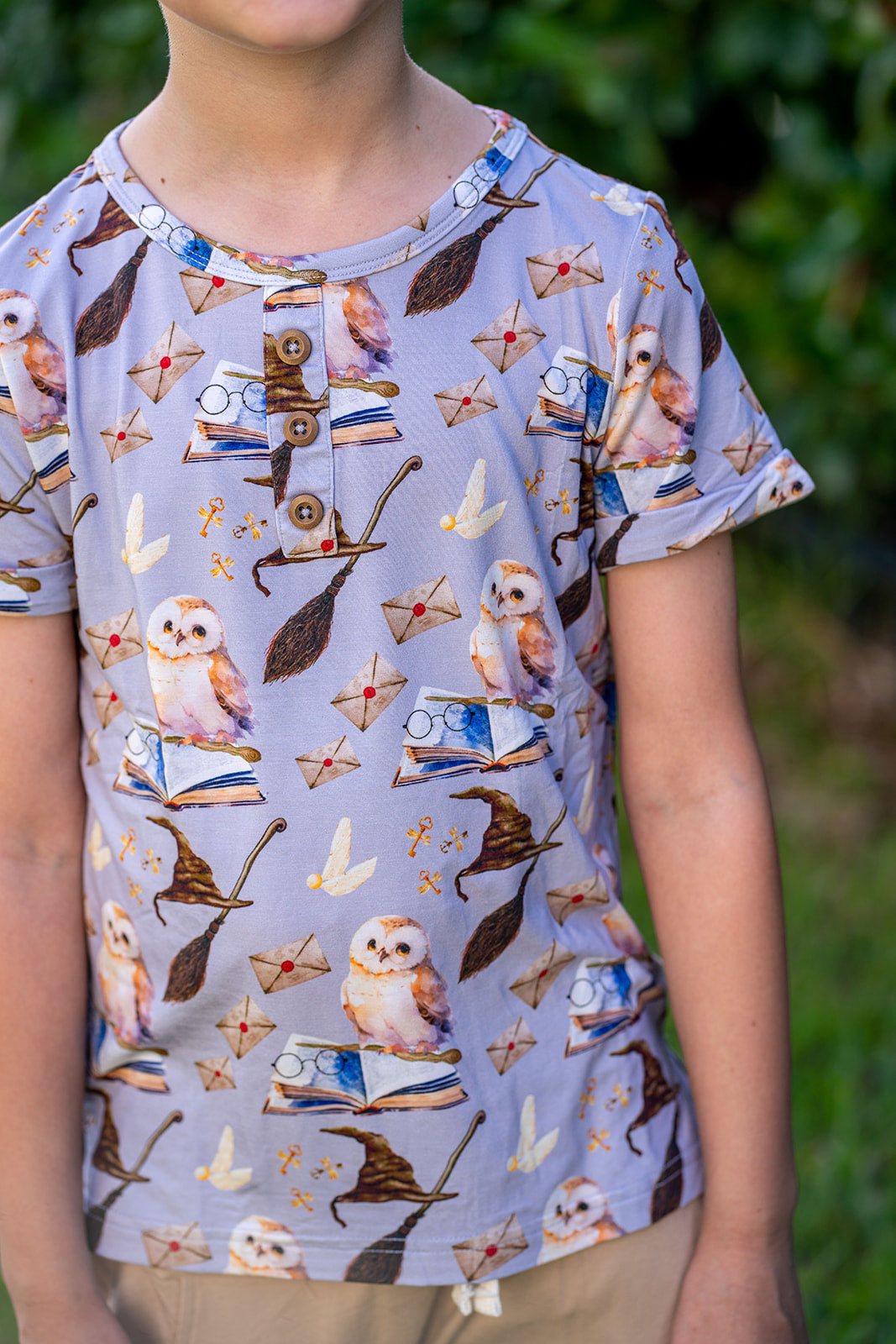 Yer A Wizard Henley