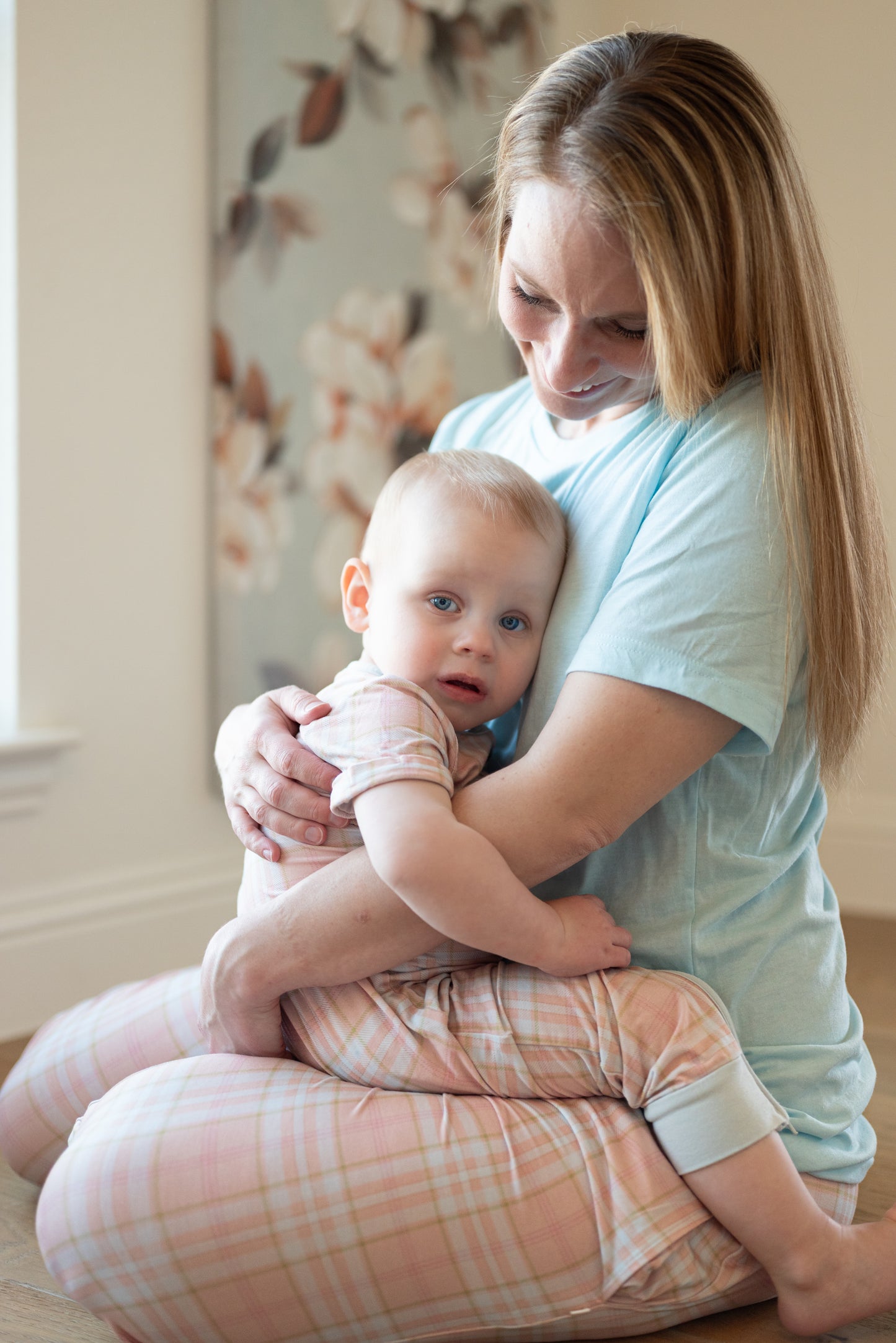 Spring Blue Tee by Bella Canvas