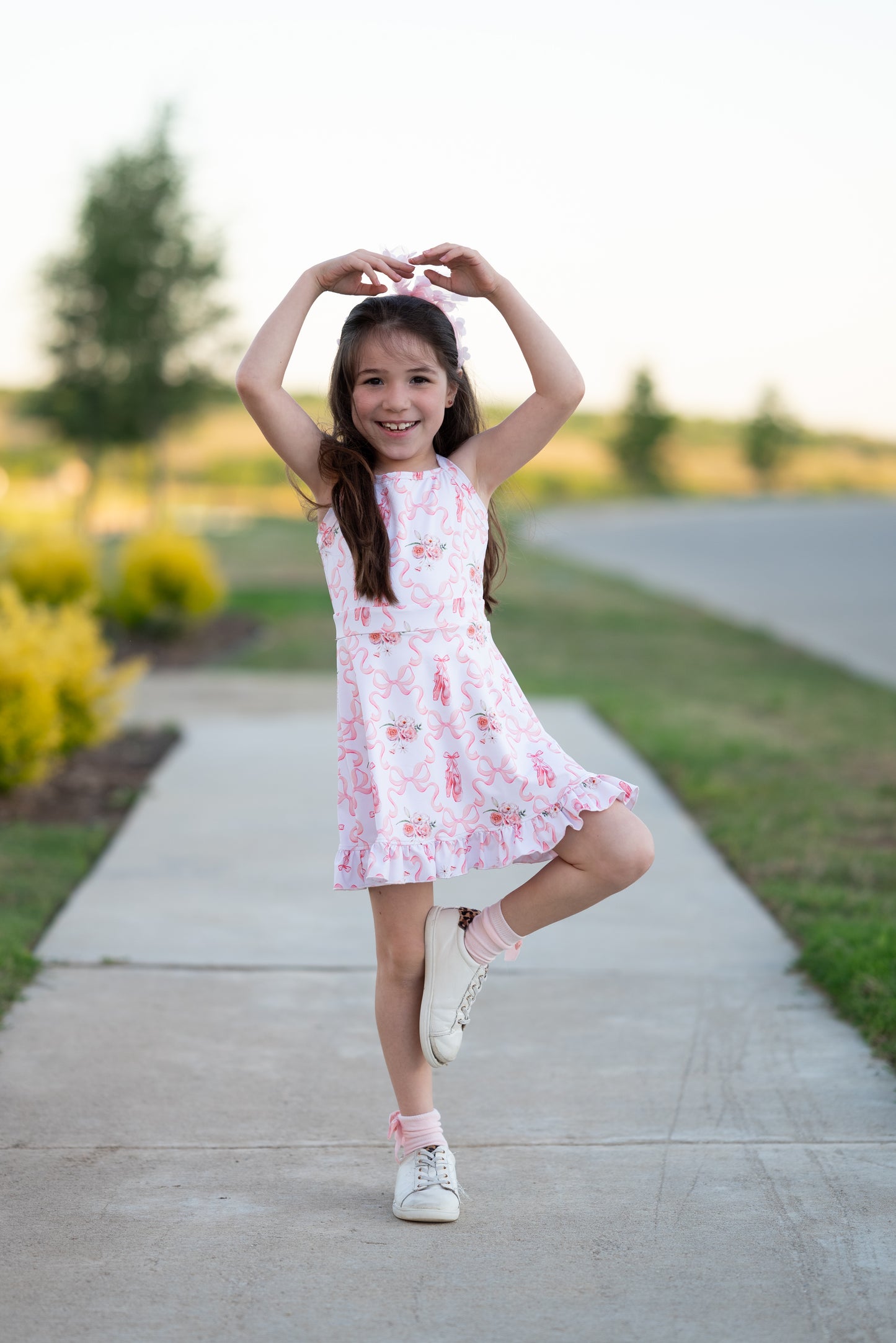 La Petite Fleur Athleisure Dress