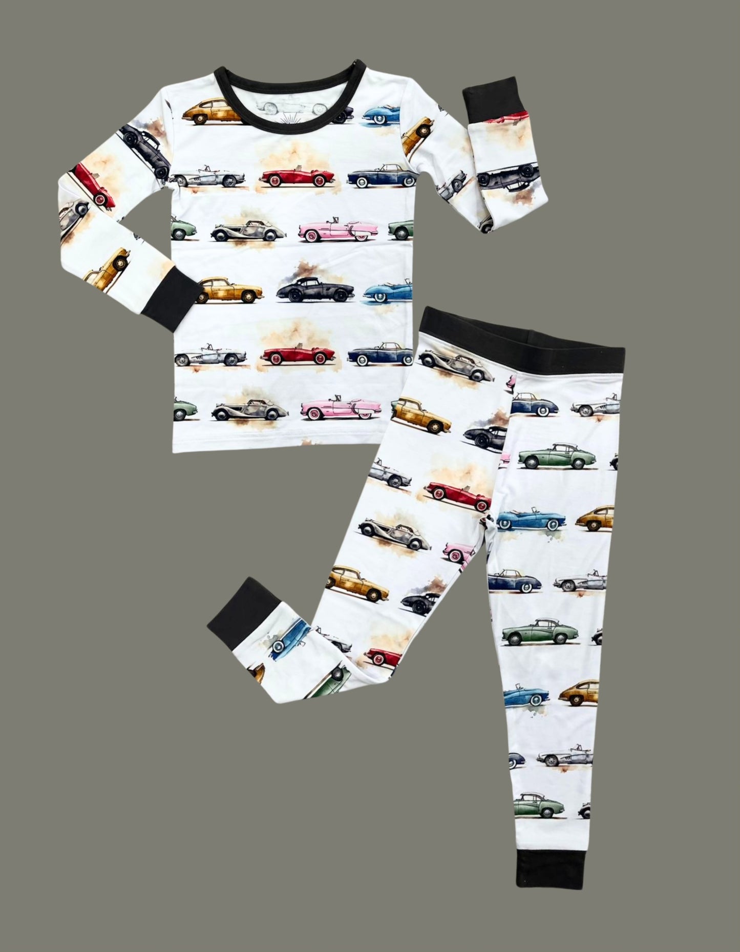 Walter’s Vintage Vrooms Long Sleeve Lounge Set