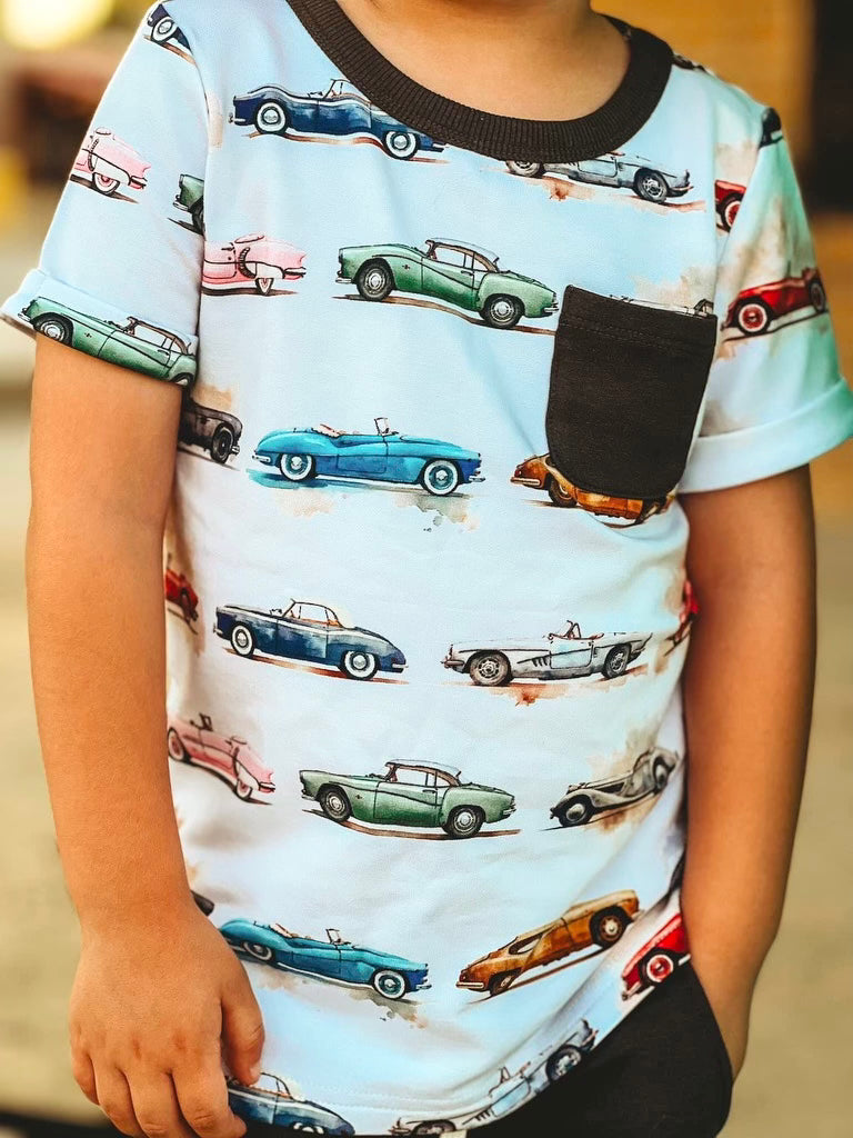 Walter’s Vintage Vrooms Pocket Tee