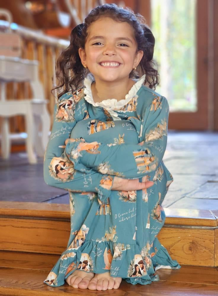 O’ Holy Night Christmas Morning Gown