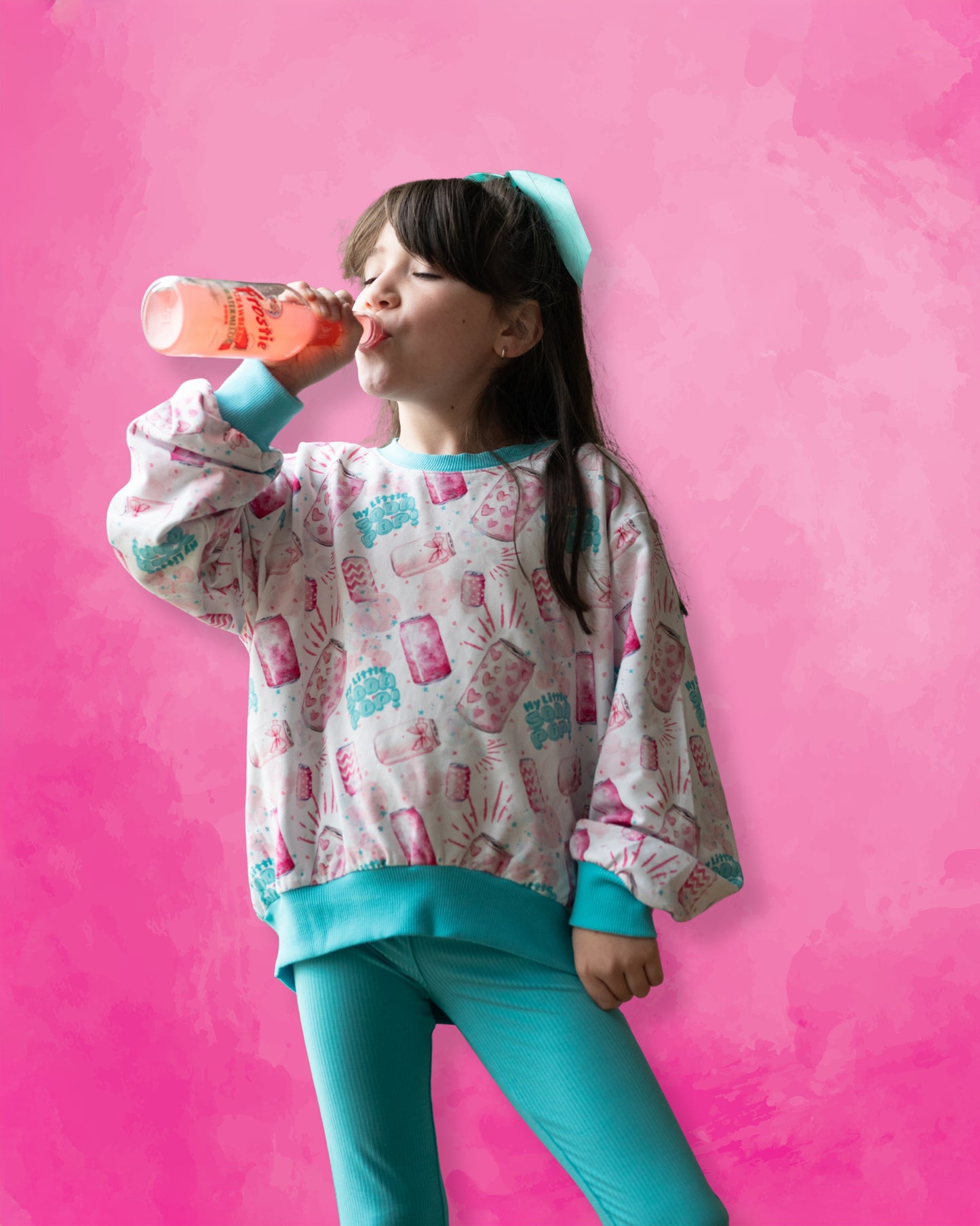 Soda Pop Love Flare Leggings PRE ORDER