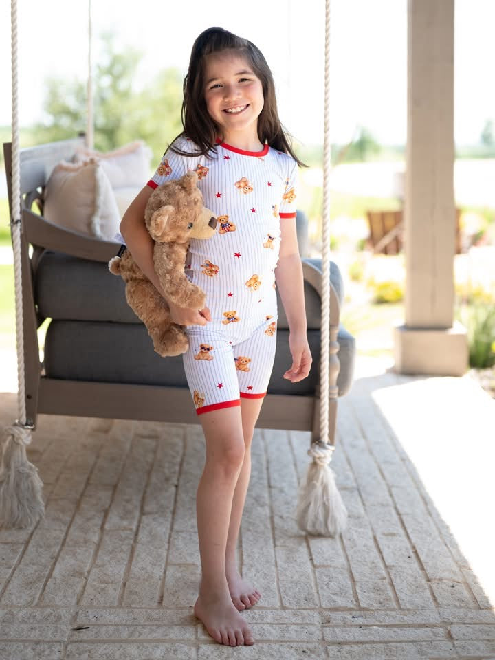All-American Teddy Two Piece Lounge