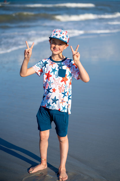 Star-Spangled Starfish Shorts
