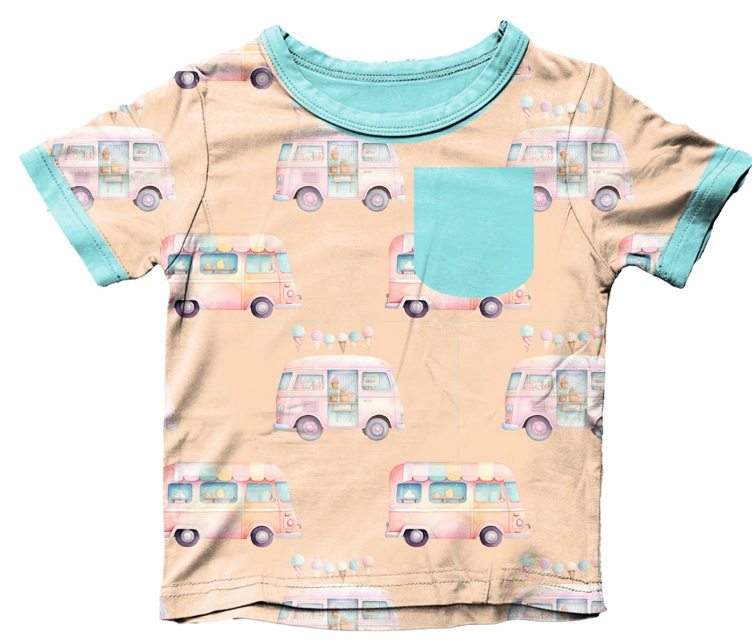 Summer Scoops Pocket Tee