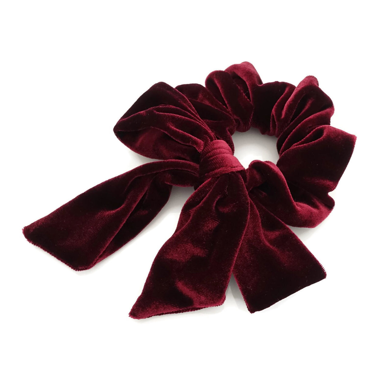 Velvet Bow Scrunchie