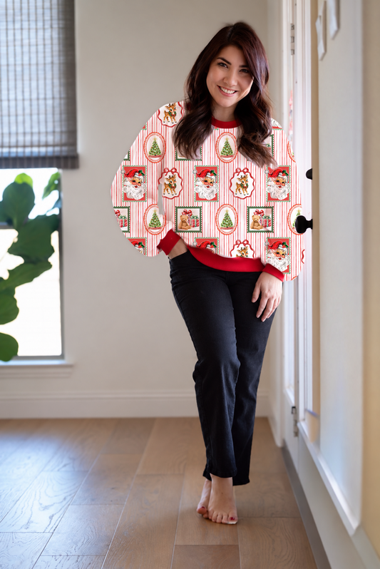Santa’s Scrapbook - Adult Sweatshirt PRE-ORDER