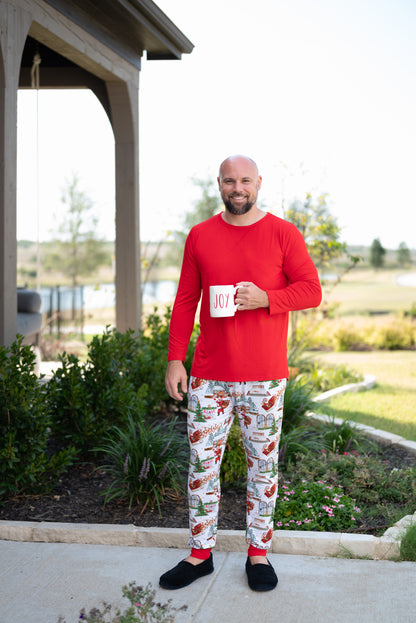 Solid Adult Crewneck - Red