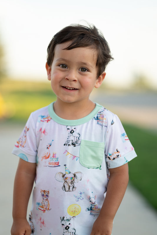 Party Animal Pocket Tee