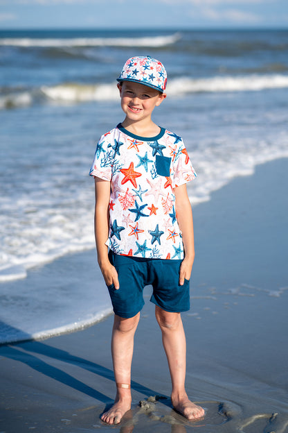 Star-Spangled Starfish Shorts