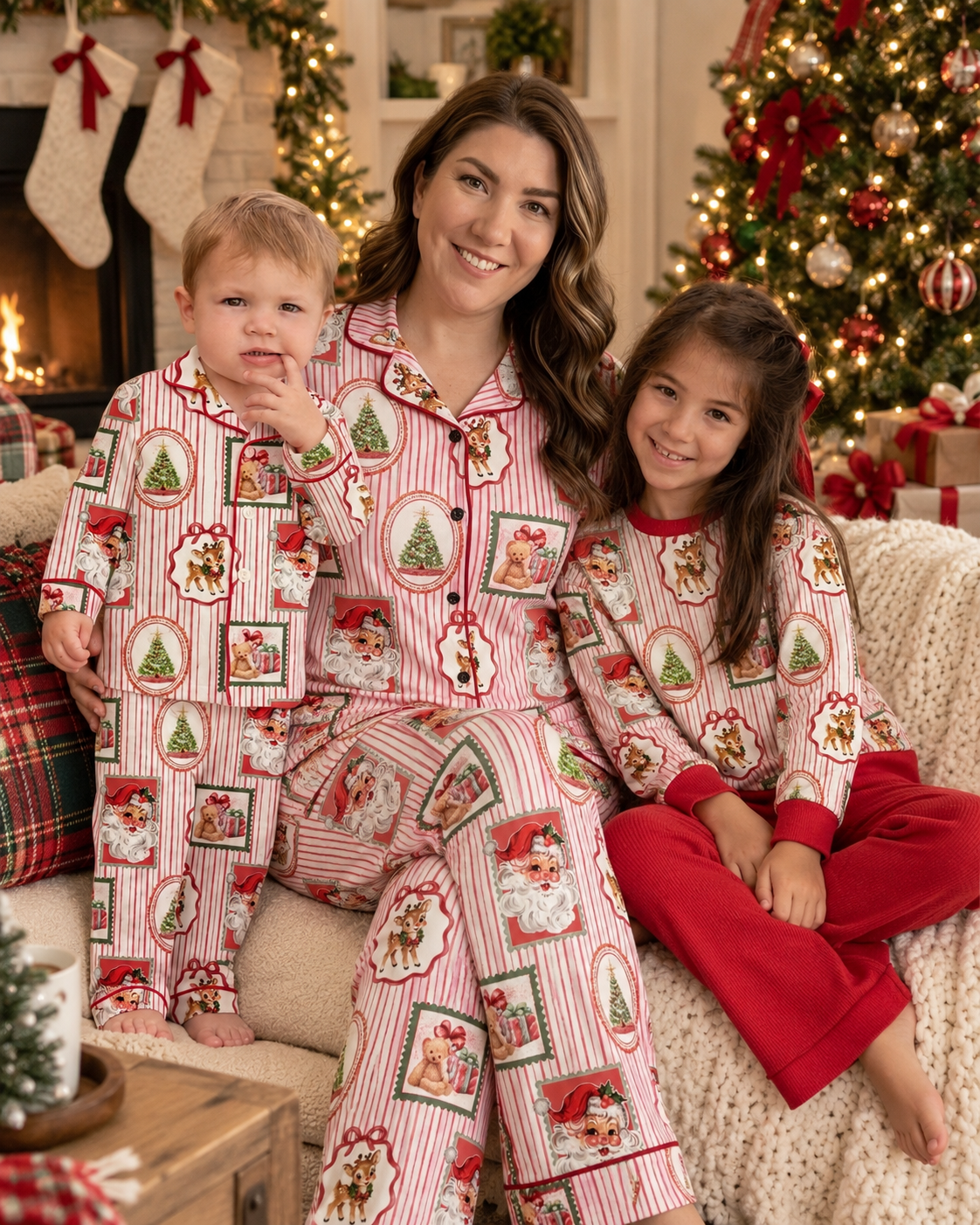 Traditional Button Downs: Santa’s Scrapbook PRE-ORDER