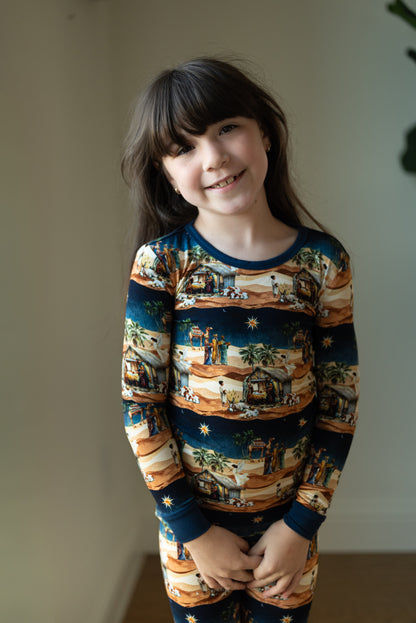 Away In A Manger Long Sleeve Lounge