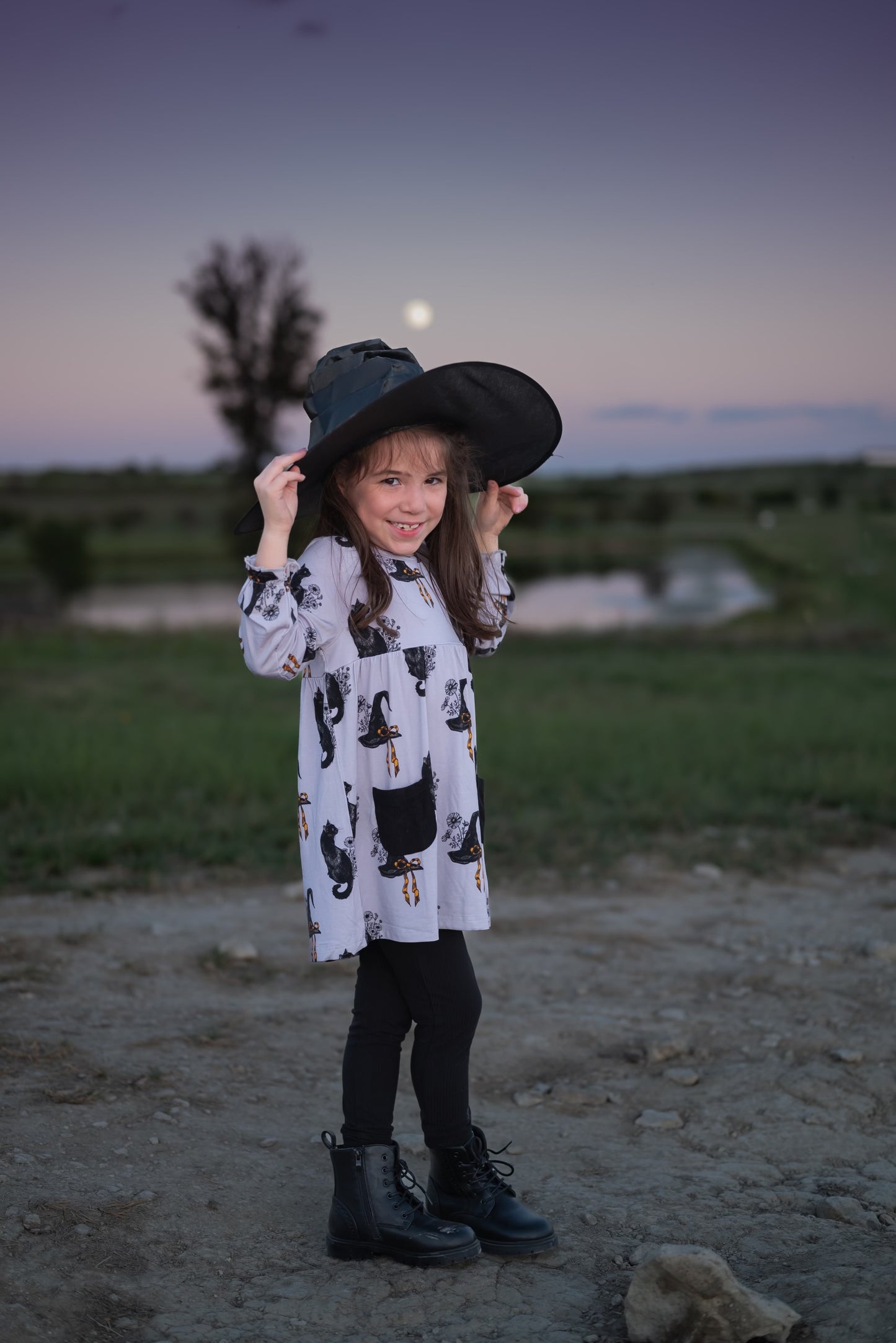 Vintage Salem Tunic + Leggings Set