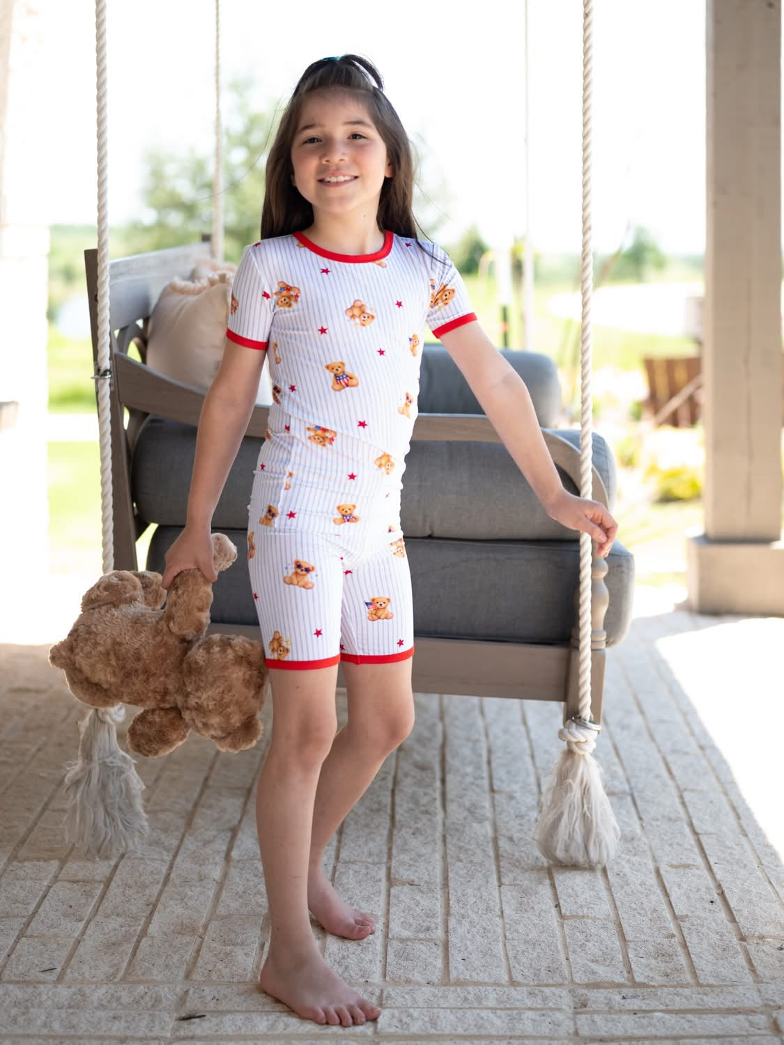 All-American Teddy Two Piece Lounge