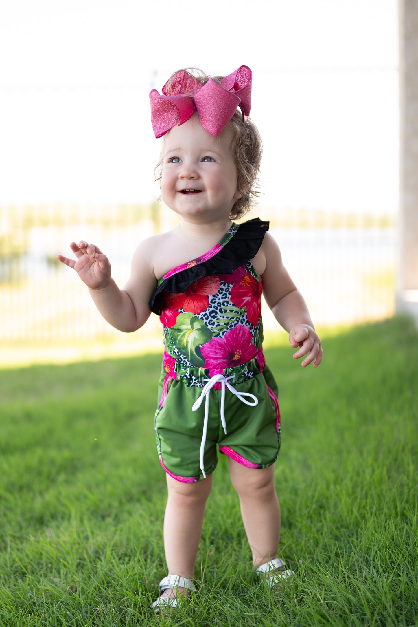 Wild Hibiscus Swim Trunks PRE ORDER