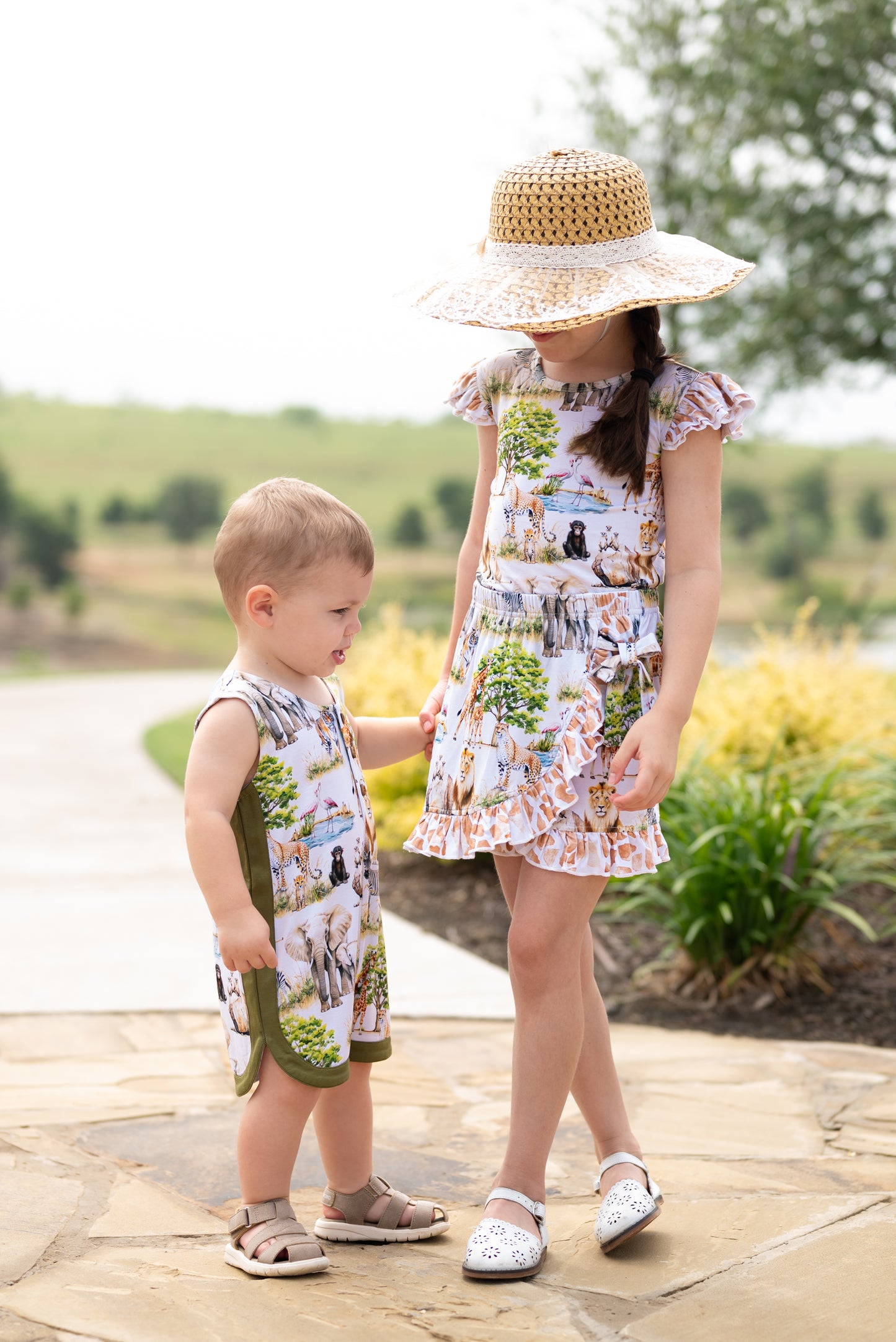 Call Of The Wild Tee + Skort Set
