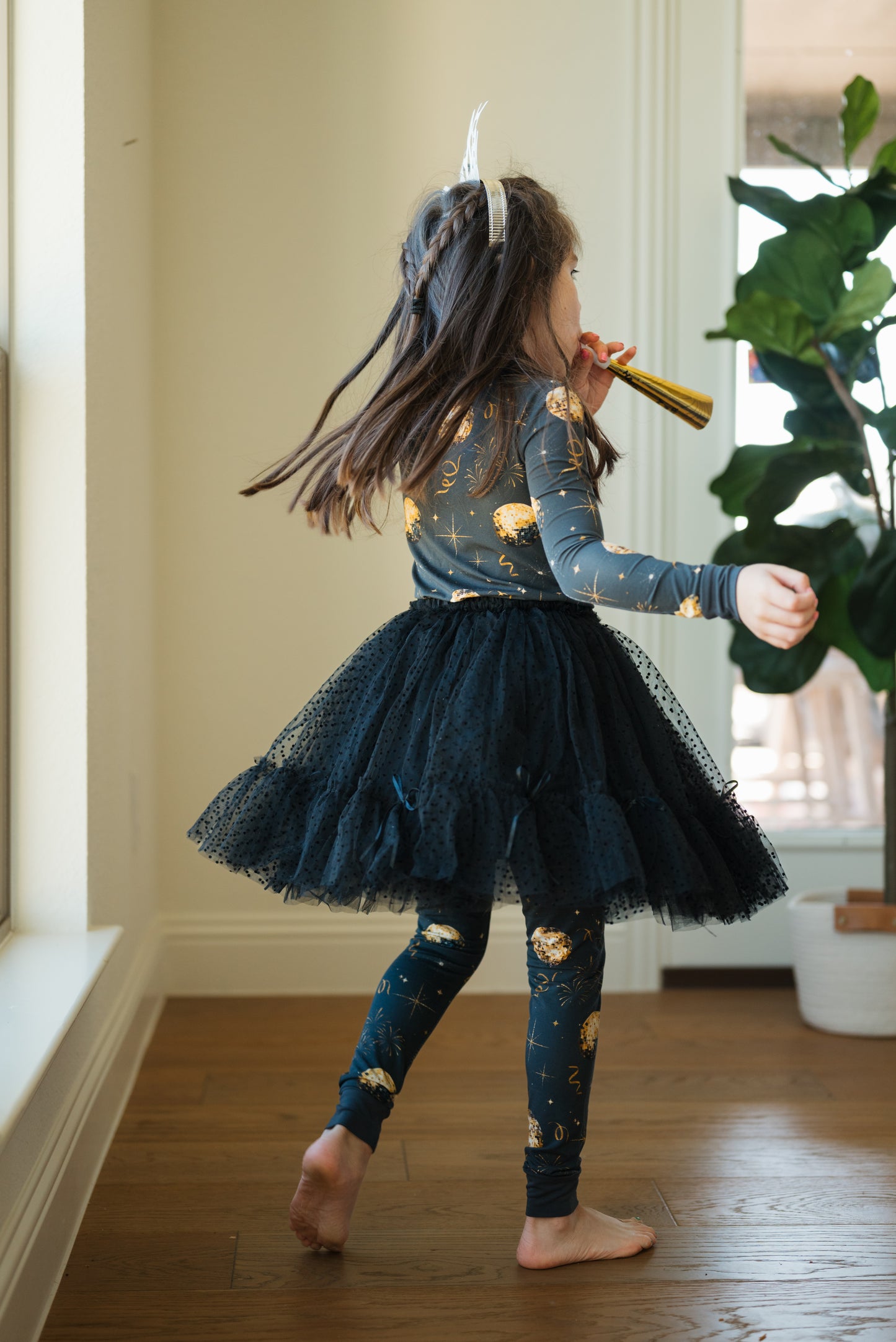 Black Swiss Dot Tutu
