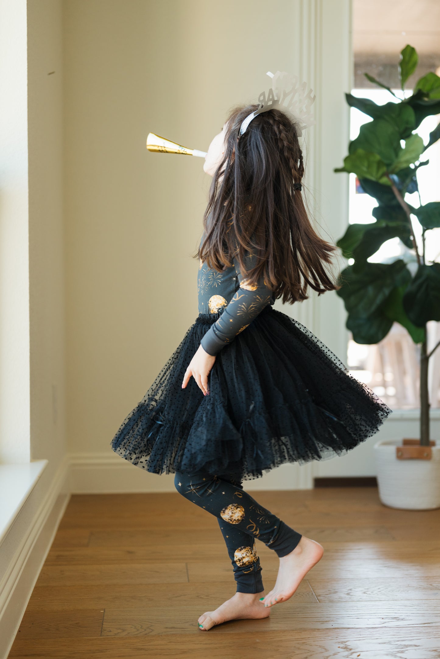 Black Swiss Dot Tutu