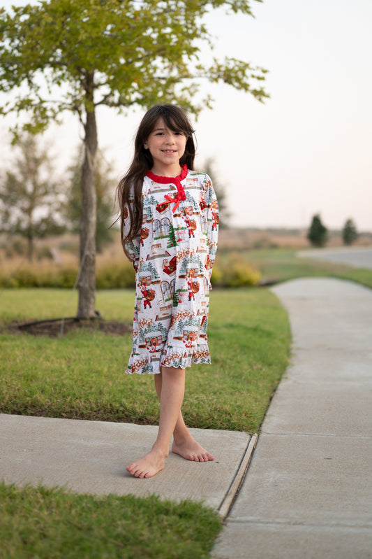 Night Before Christmas Morning Gown PRE-ORDER