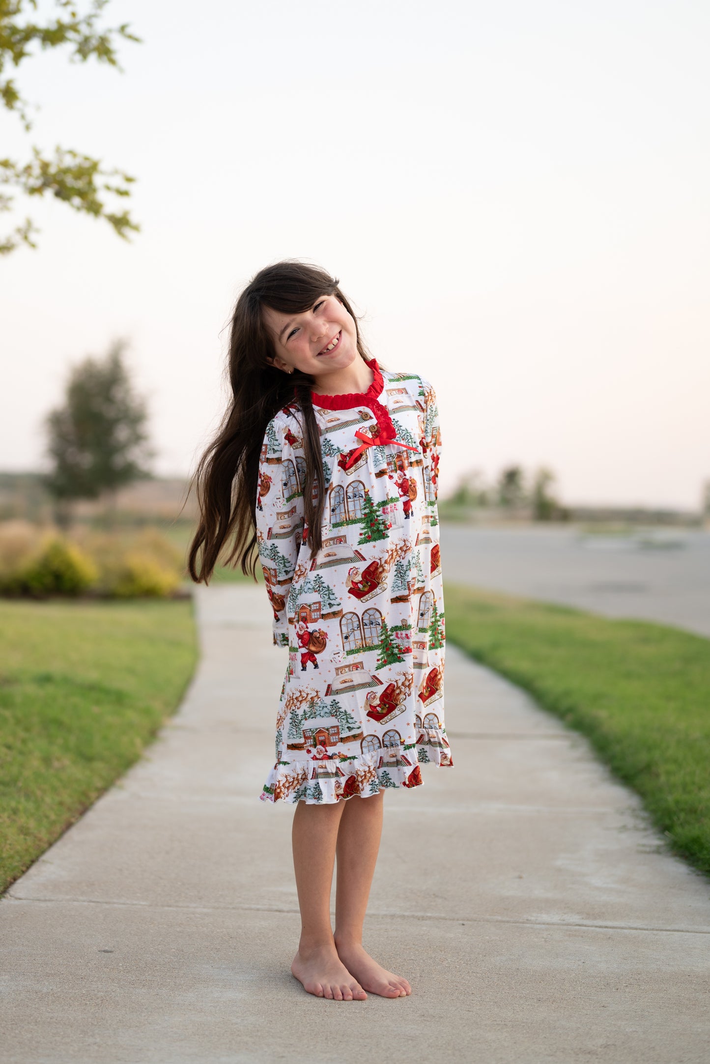 Night Before Christmas Morning Gown