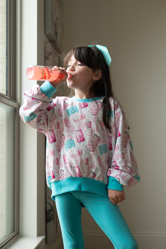Soda Pop Love Bubble Sweatshirt PRE-ORDER