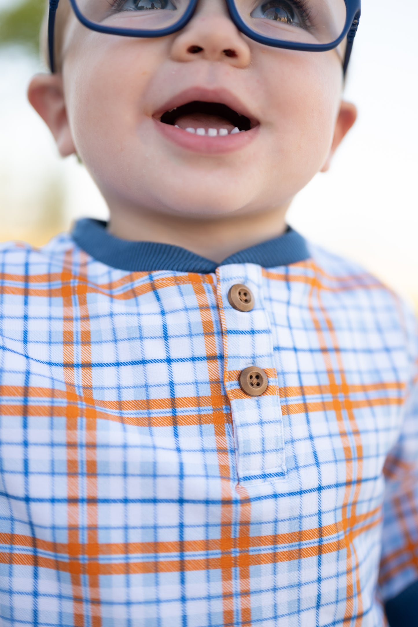 Harvest Plaid Long Sleeve Henley