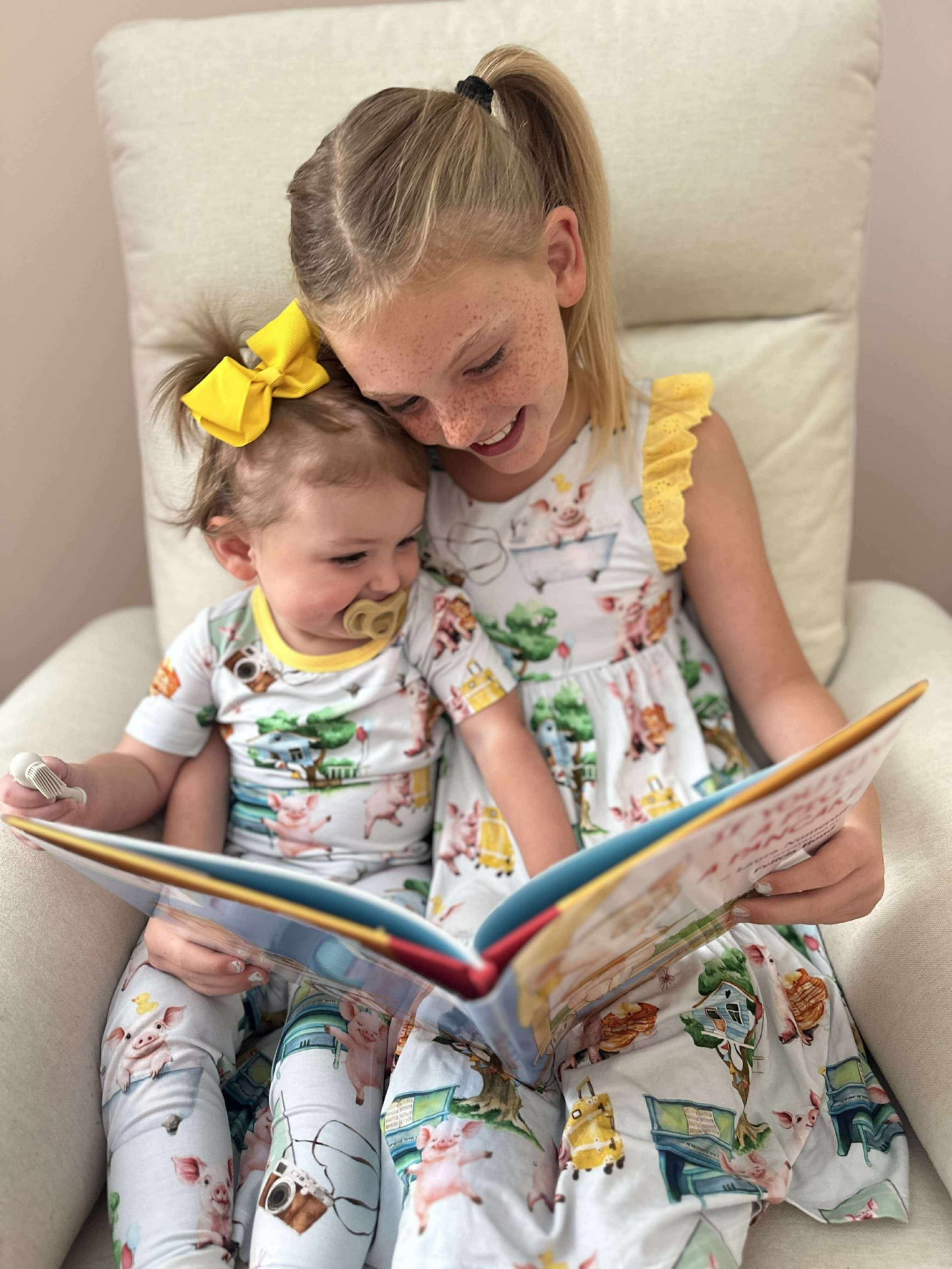 Pancakes & Pigtales Lounge Set