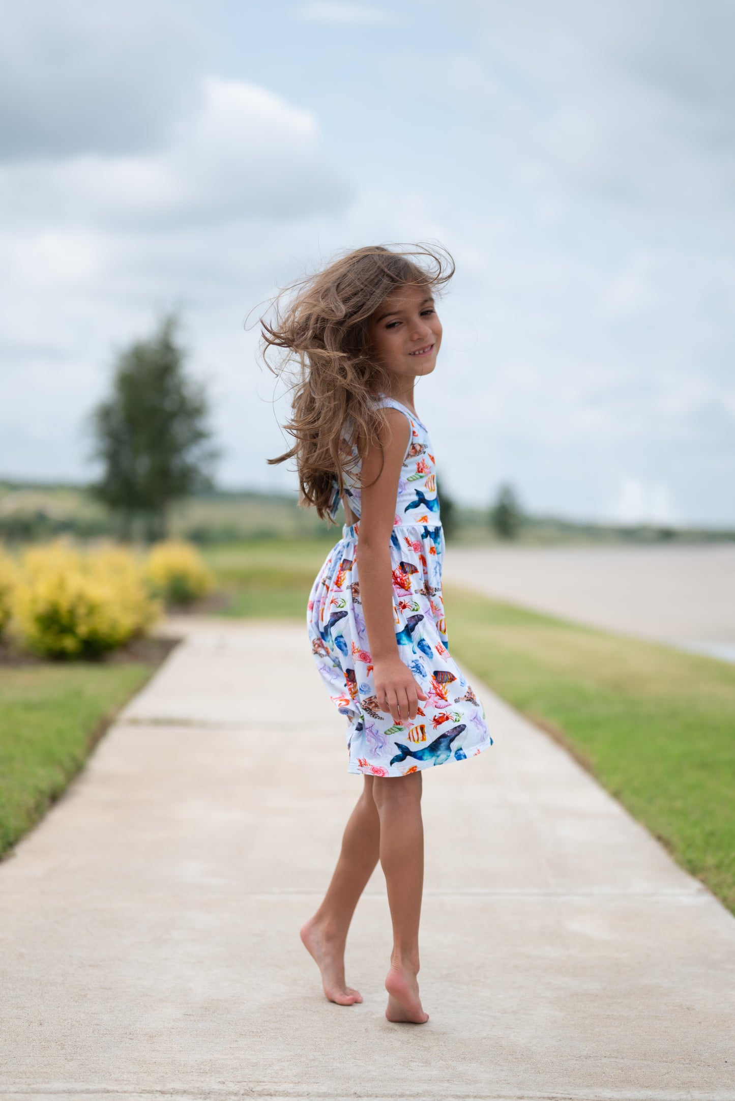 Waves and Wonders Dress