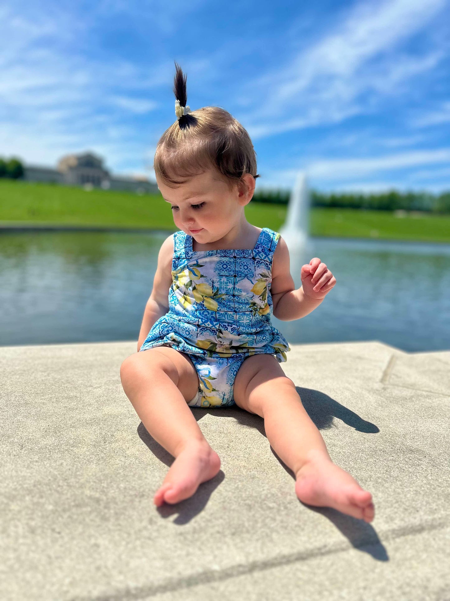 Lemoncello Bubble Romper