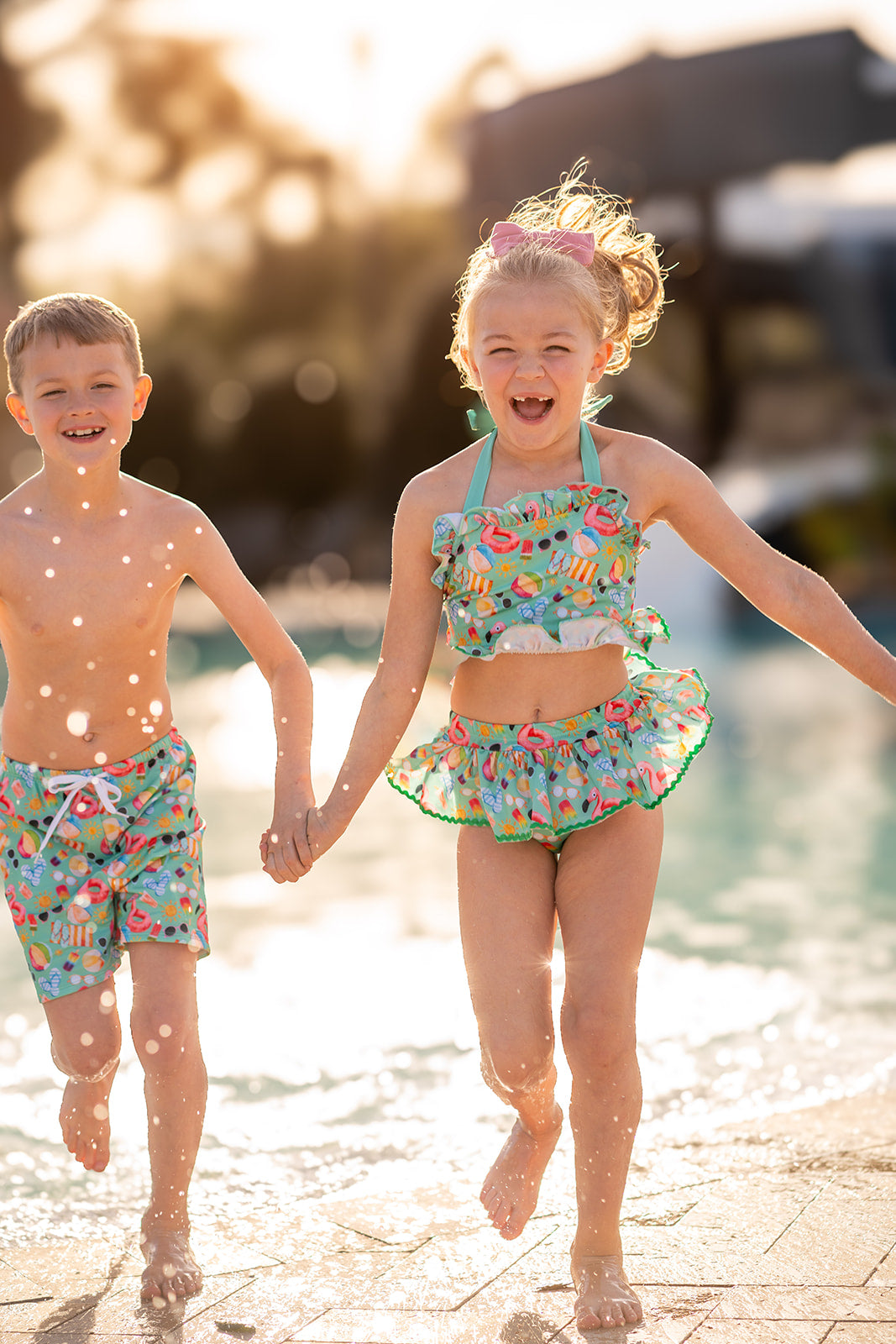Pool Party Swim Trunks