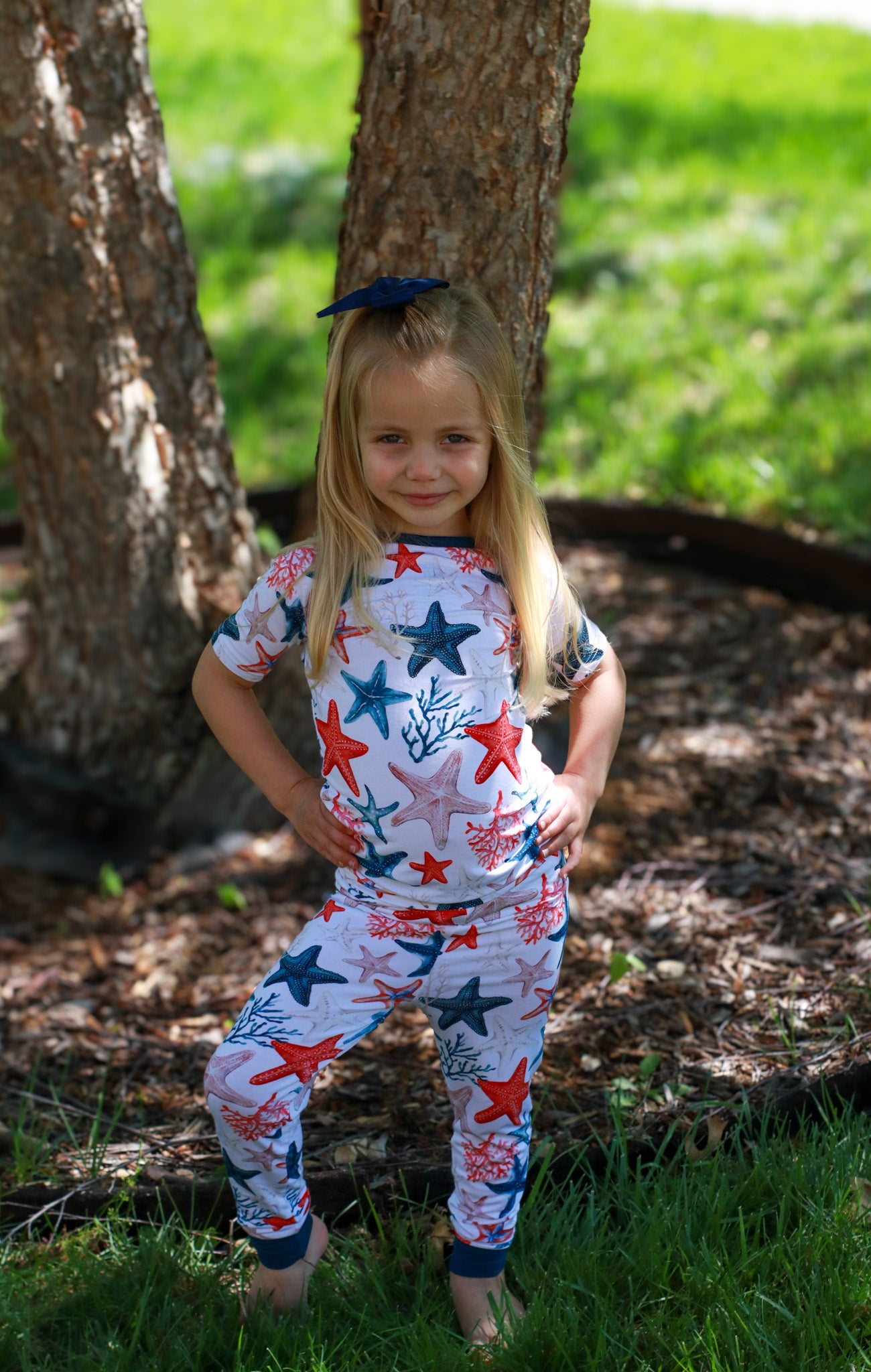 Star-Spangled Starfish Lounge Set