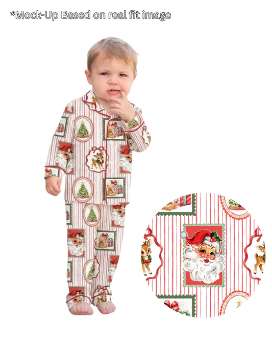 Santa’s Scrapbook Traditional Button-Downs PRE-ORDER