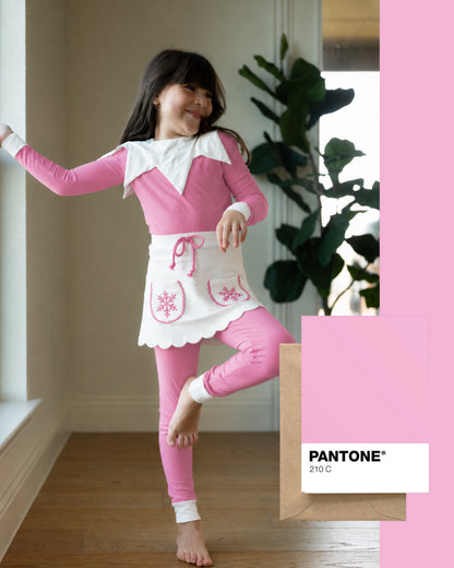 Long Sleeve Lounge: Peppermint Pink PRE-ORDER