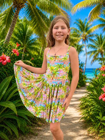 Beachside Bungalow Go-Girl Dress PREORDER